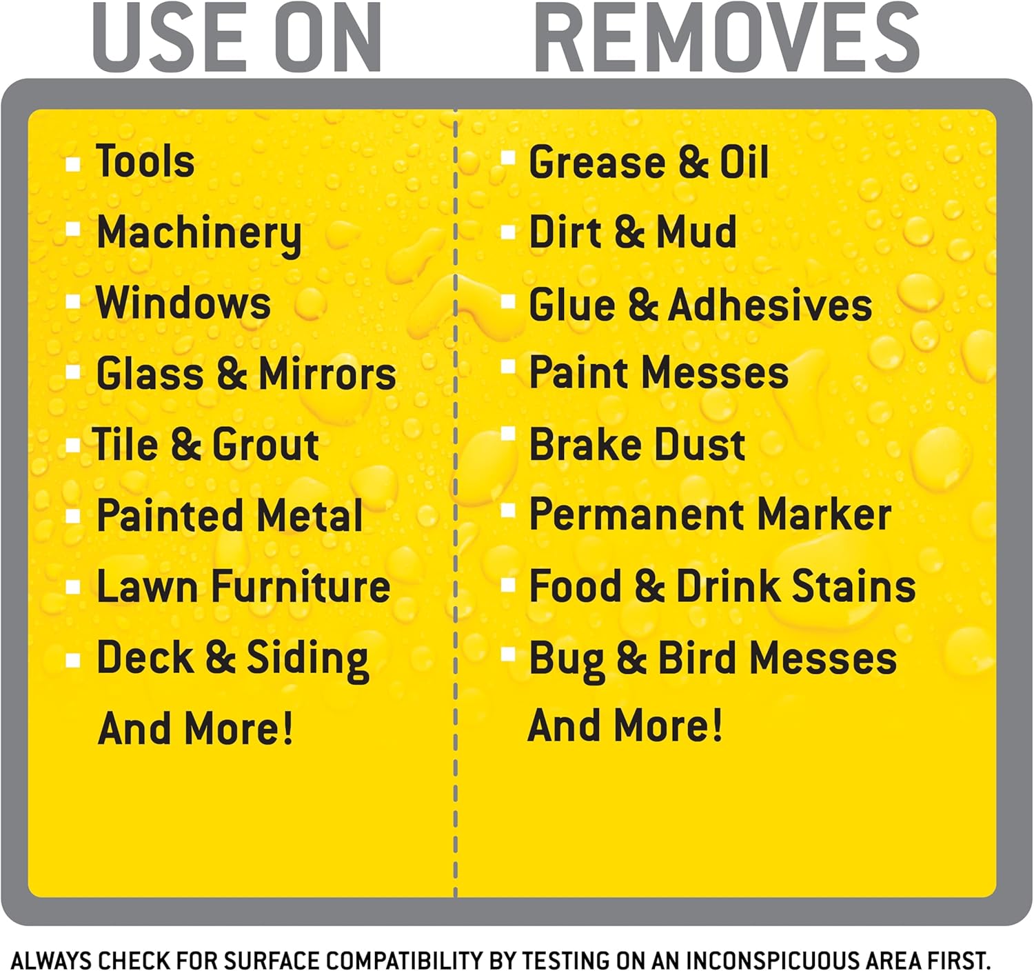 Tub O' Towels Heavy Duty Cleaner and Degreaser Spray Helps in Removing Oil Tar Paint Dirt Caulk