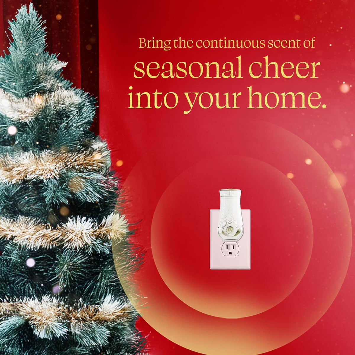 Glade PlugIns Refills Air Freshener, Warm Apple & Spices, Scented and Essential Oils for Home and
