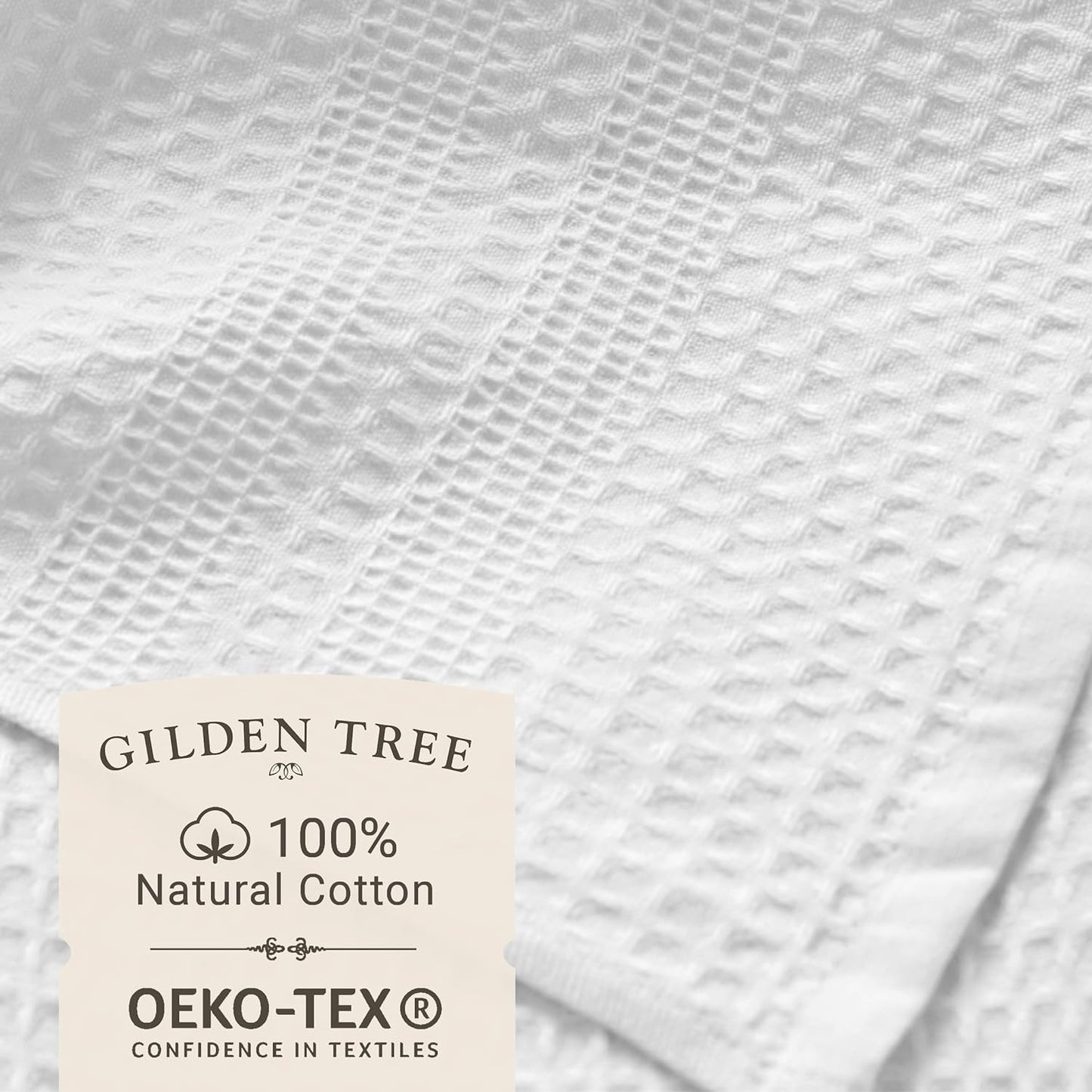 GILDEN TREE Waffle Bath Sheet Large Bath Towels Quick Dry Thin Body Towels, 40x80 Oversized Bath