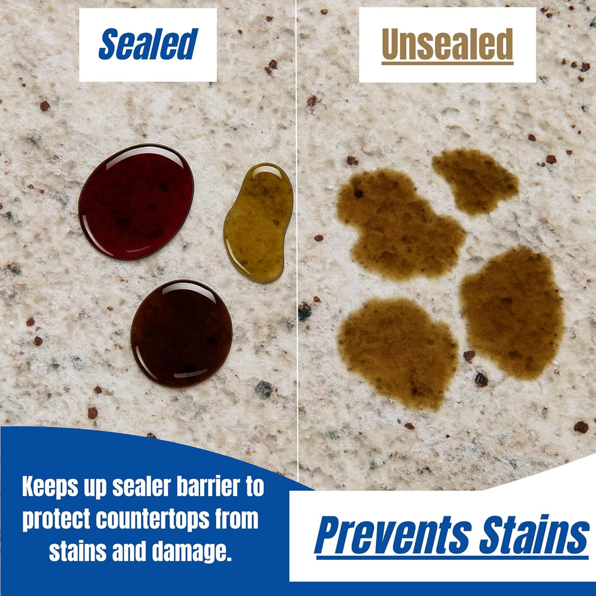 Black Diamond Stoneworks GRANITE PLUS! 2 in 1 Cleaner & Sealer for Granite, Marble, Travertine