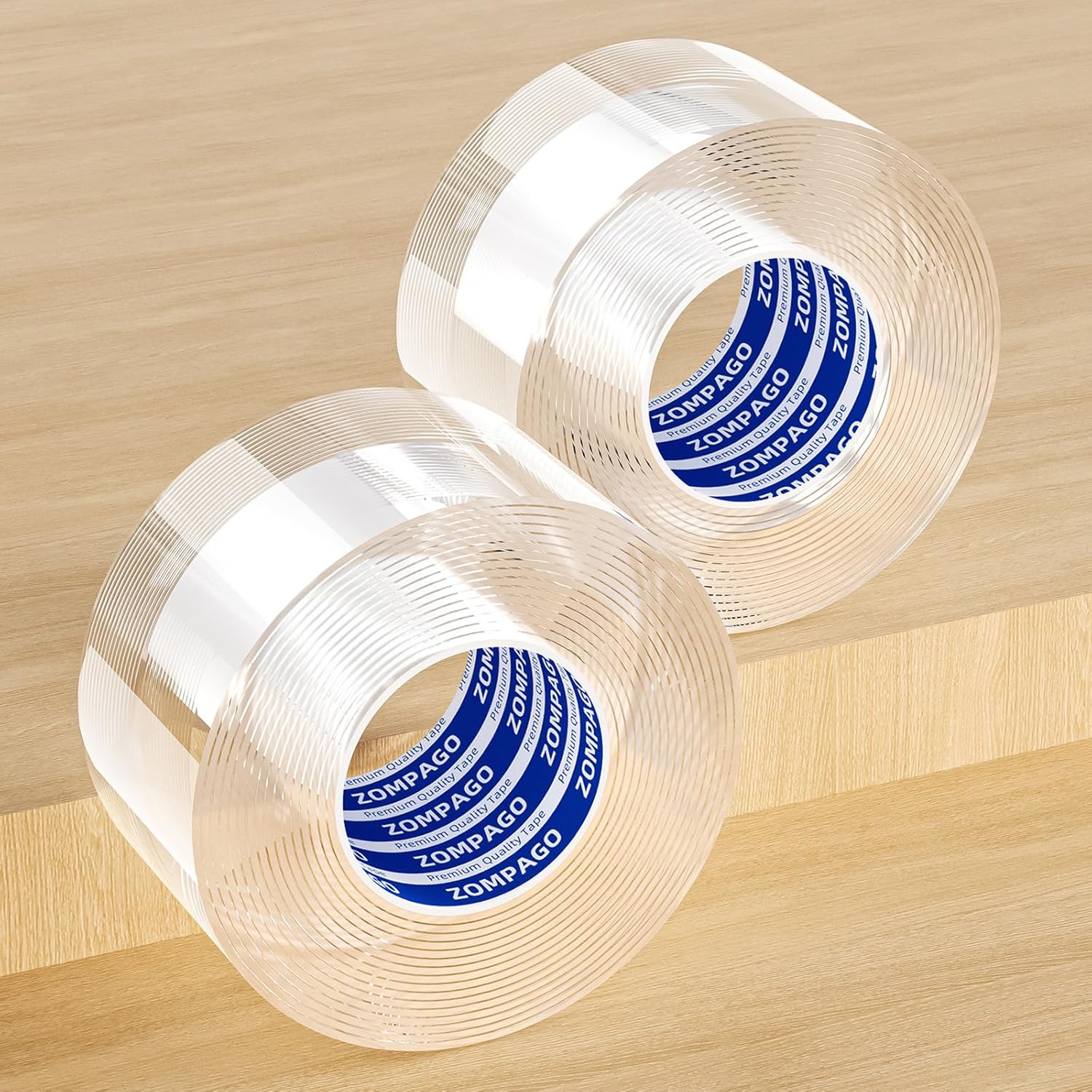 Clear Soft Corner Protectors for Furniture Strip,2in x9.84FT,2 Rolls,Sharp Edge & Table