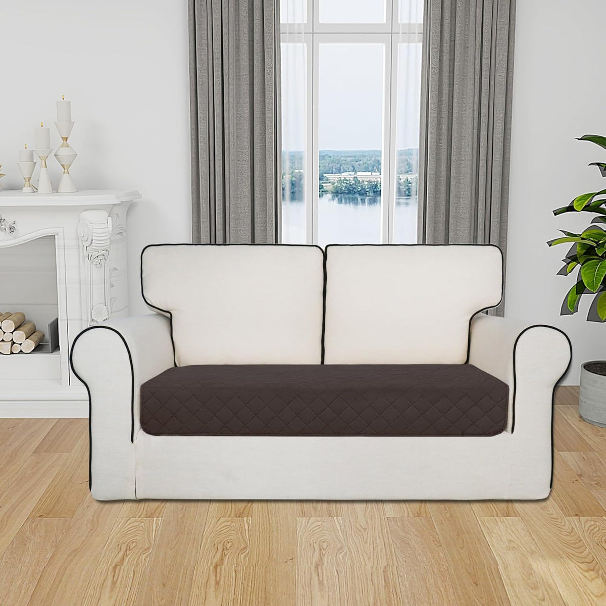 Easy-Going Sectional Couch Covers for Dogs L Shape Sofa Cover Reversible Sofa Slipcover Chaise