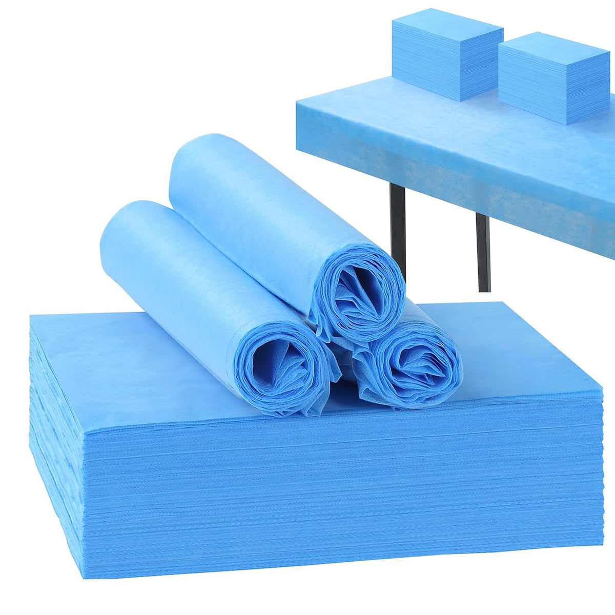 50 Pcs Disposable Bed Sheets 31" x 71" Massage Table Sheets Non Woven Fabric SPA Bed Cover