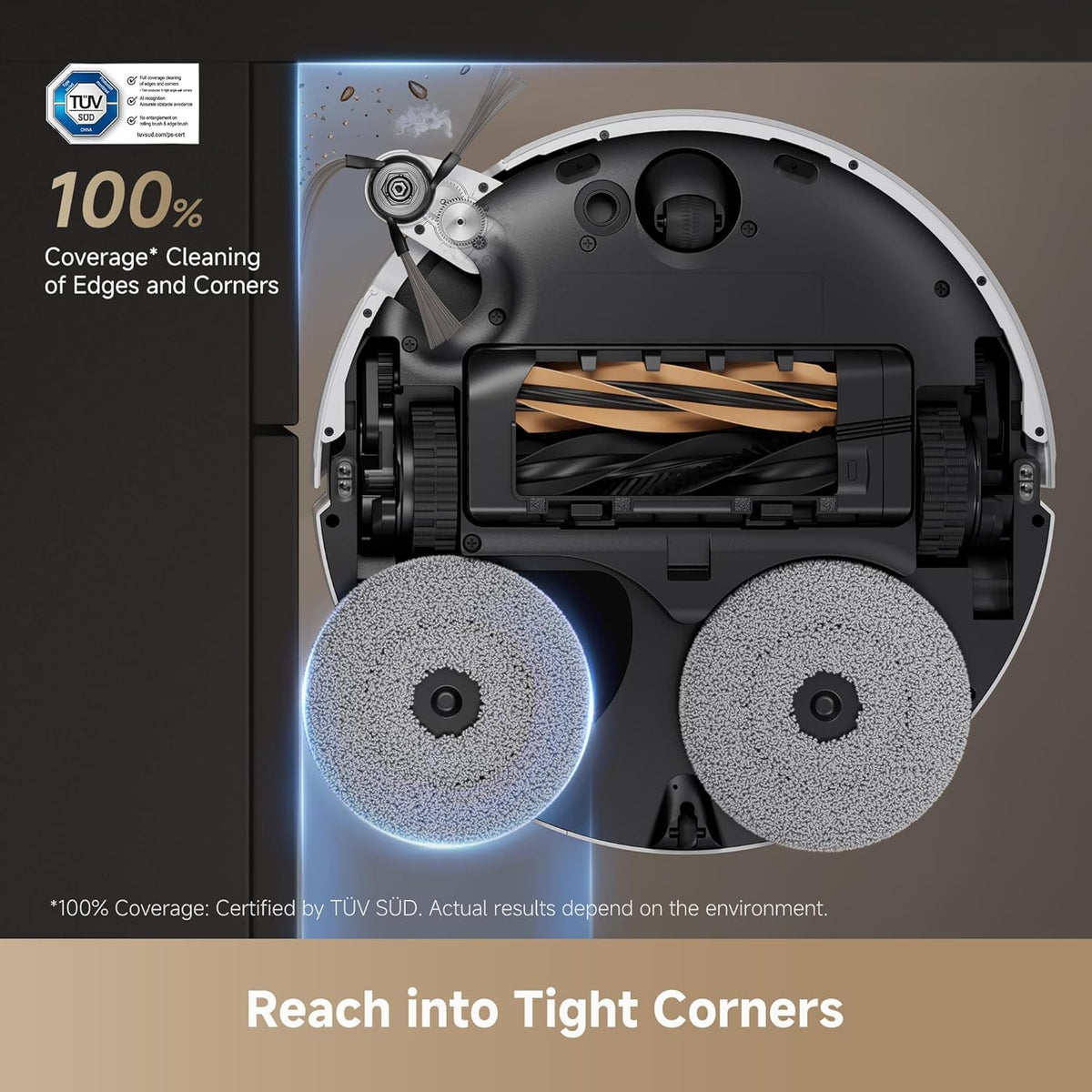 DREAME X50 Ultra White Robot Vacuum and Mop with Auto-Empty and Mop Self-Cleaning, 20,000Pa