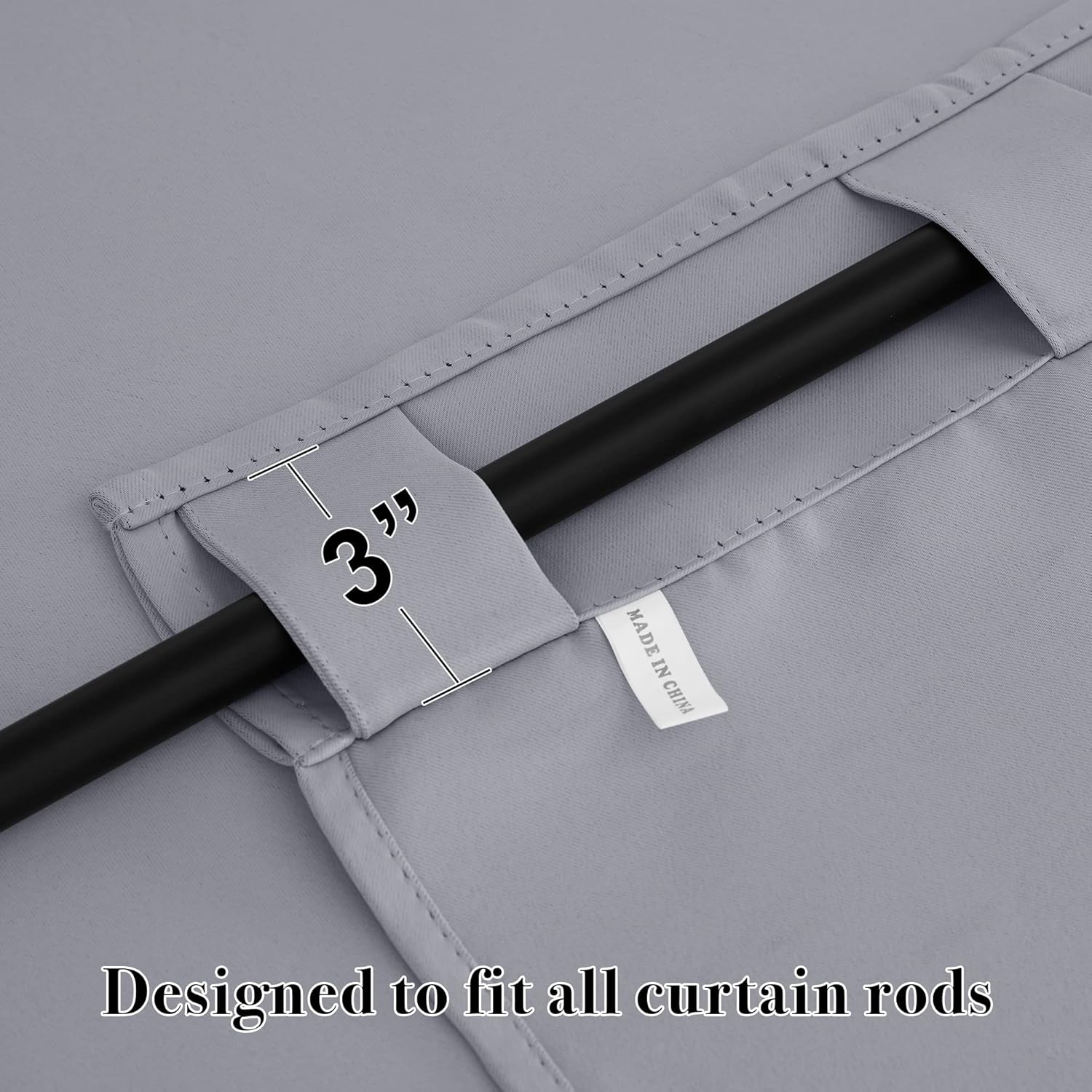 RYB HOME Small Window Curtains Blackout, Privacy Thermal Insulating Drapes for Bedroom Bathroom