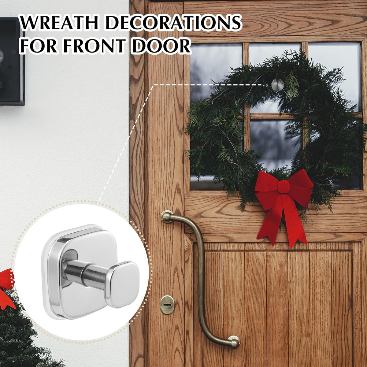 Suction Cup Hooks for Shower - Reusable No-Drill Mounting - Hooks for Towels, Robes & Loofah on