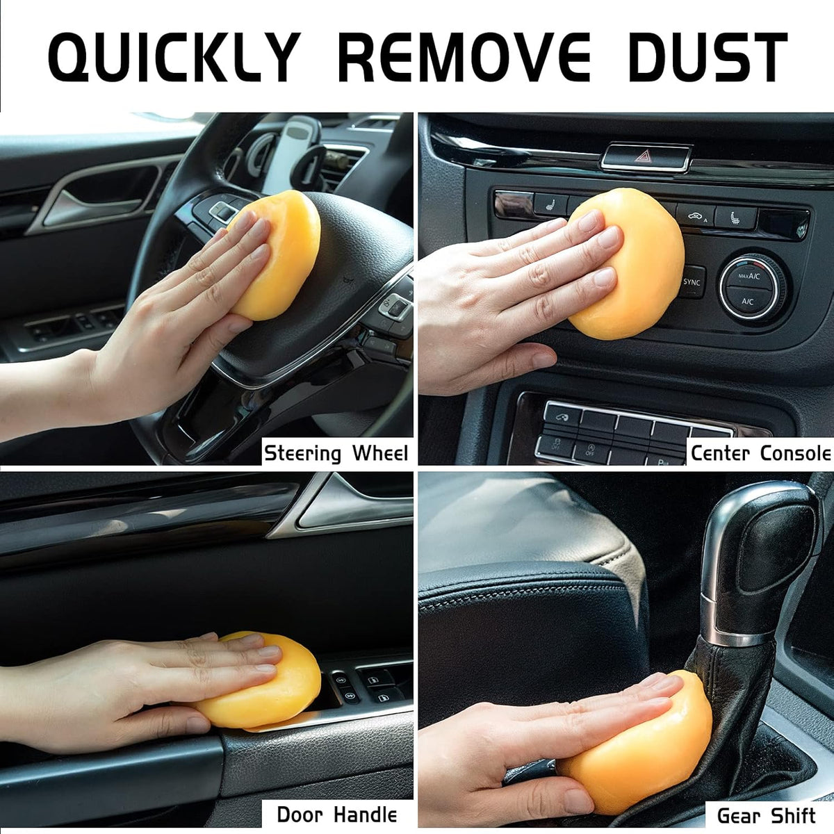 TICARVE Car Cleaning Gel Car Detailing Putty Car Cleaning Putty Gel Auto Detailing Tools Car