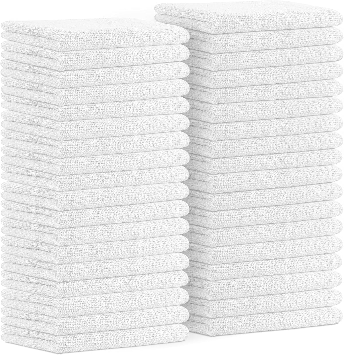 Avalon Towels Microfiber Cleaning Cloths (Value Pack of 36) Size 16" x 16", Highly Absorbent