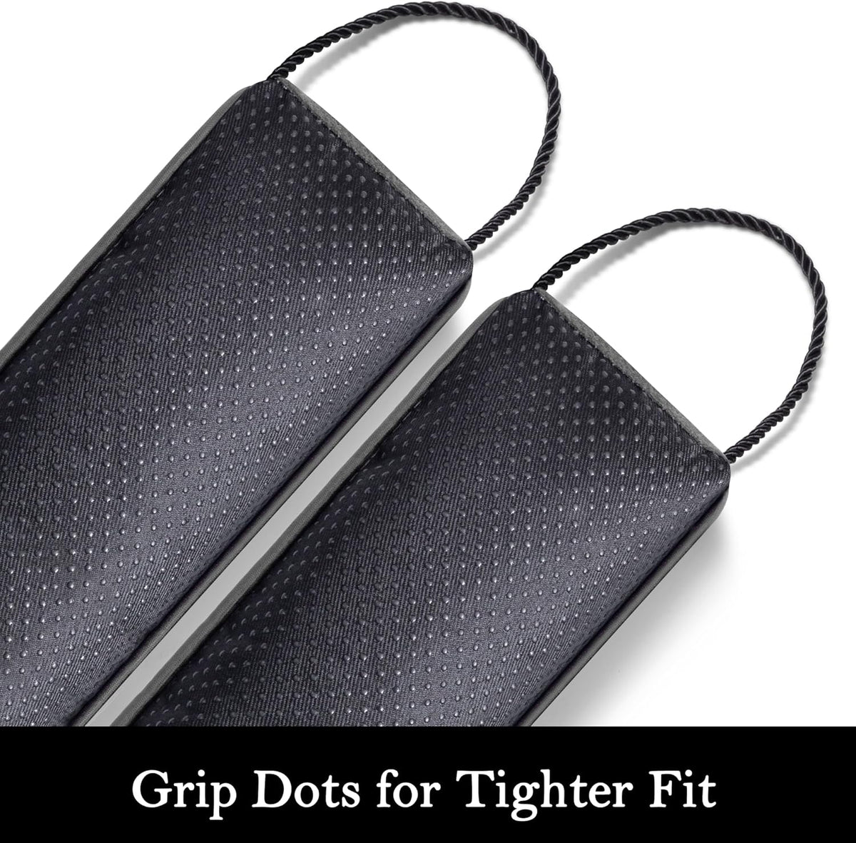 Sunolga 28" Door Draft Stopper Blocks Hot and Cold Air with Removable Washable Cover for Gaps Up to