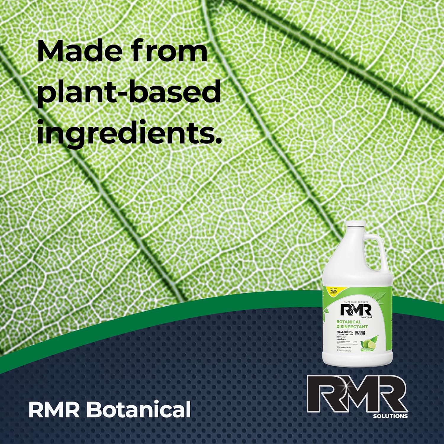 RMR Brands Botanical Disinfectant and Cleaner, Kills 99% of Household Bacteria and Viruses, EPA