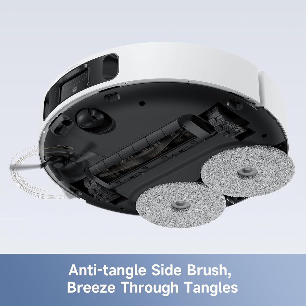 Mova E40 Ultra Robot Vacuum and Mop, 19,000Pa Suction, Extenable & Liftable Mop, All-in-One
