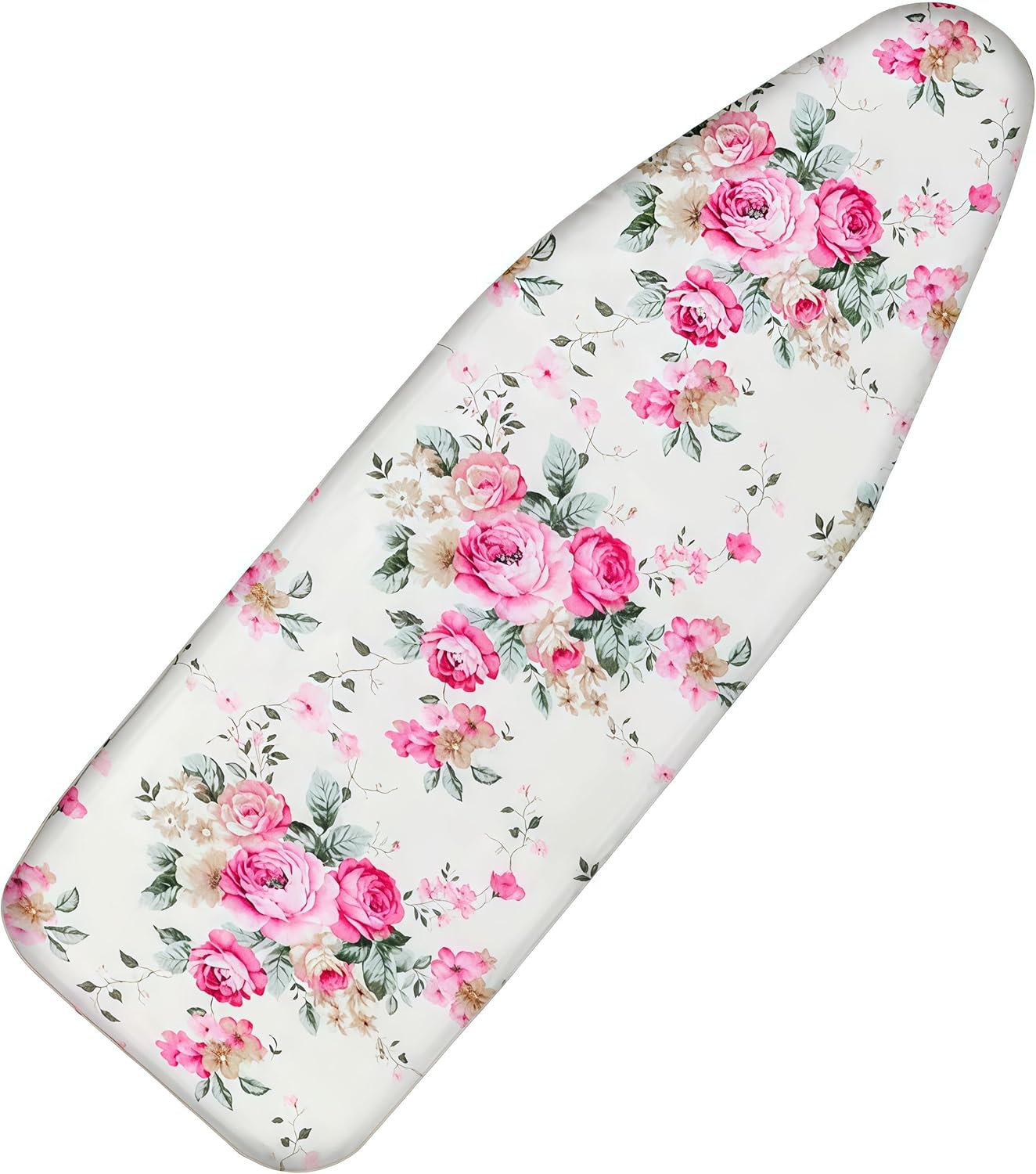 Ironing Board Cover with Two 5MM Thick Feltpads,15"x48"Heat Resistant Replacement Ironing Board