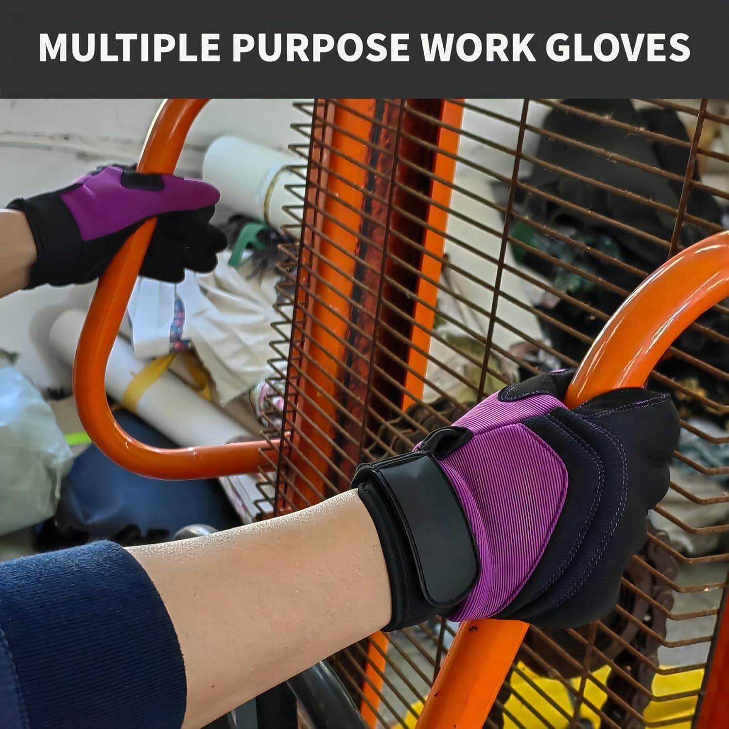 Thorn Proof&Puncture Resistant Gardening Gloves with Grip,Garden Gloves for Women, Leather Work