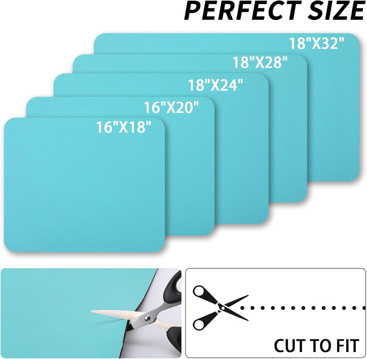 Dish Drying Mat for Kitchen Counter, Heat Resistant Drainer Mats with Non-slip Rubber Backed, Hide