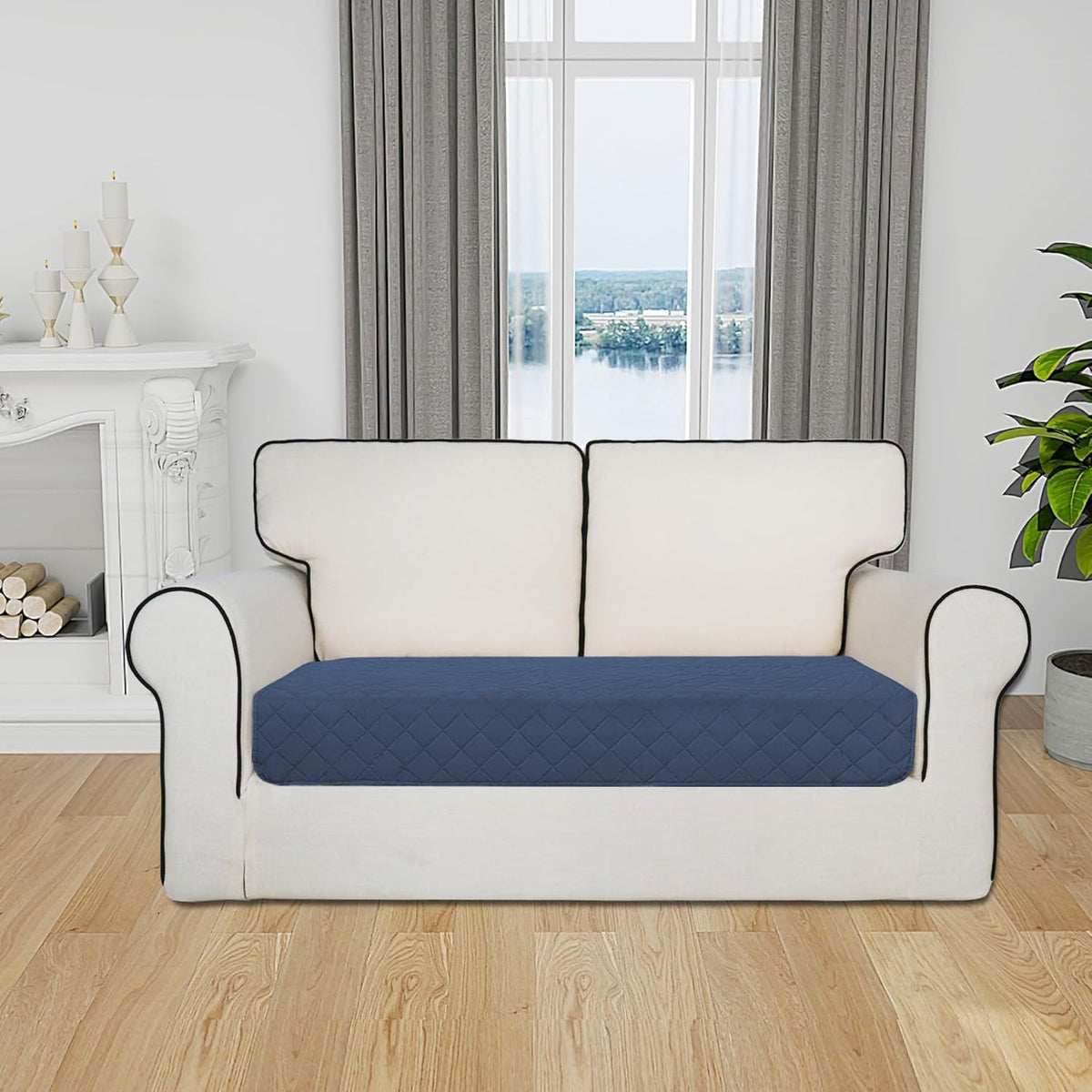 Easy-Going Sectional Couch Covers for Dogs L Shape Sofa Cover Reversible Sofa Slipcover Chaise
