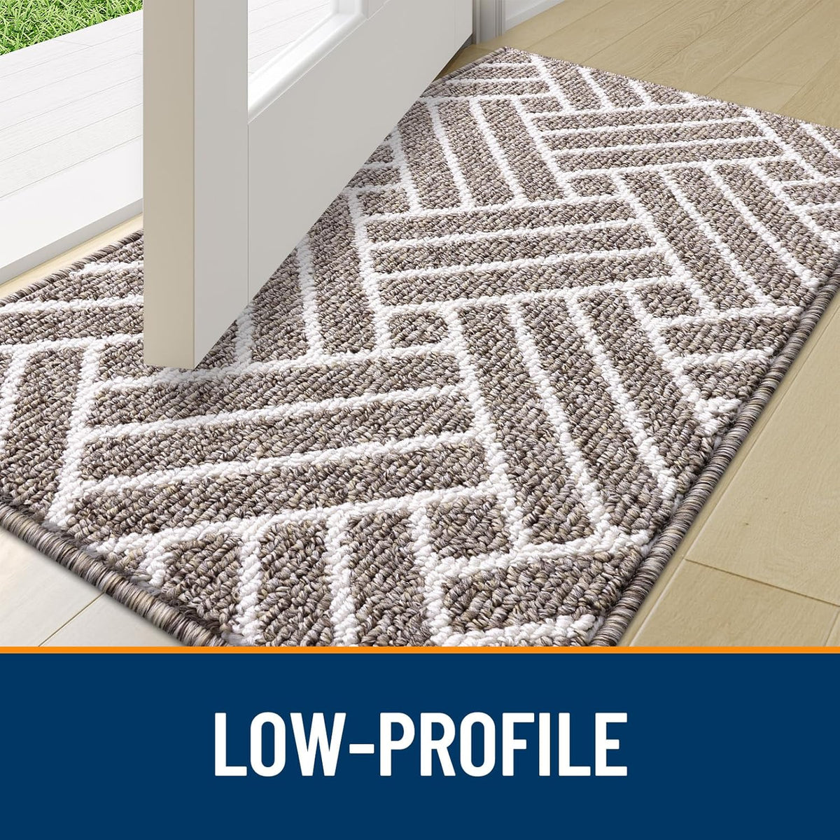 OLANLY Indoor Door Mat, 36x24 Inch, Dirt Resistant and Absorbent, Non-Slip Rubber Backing Floor