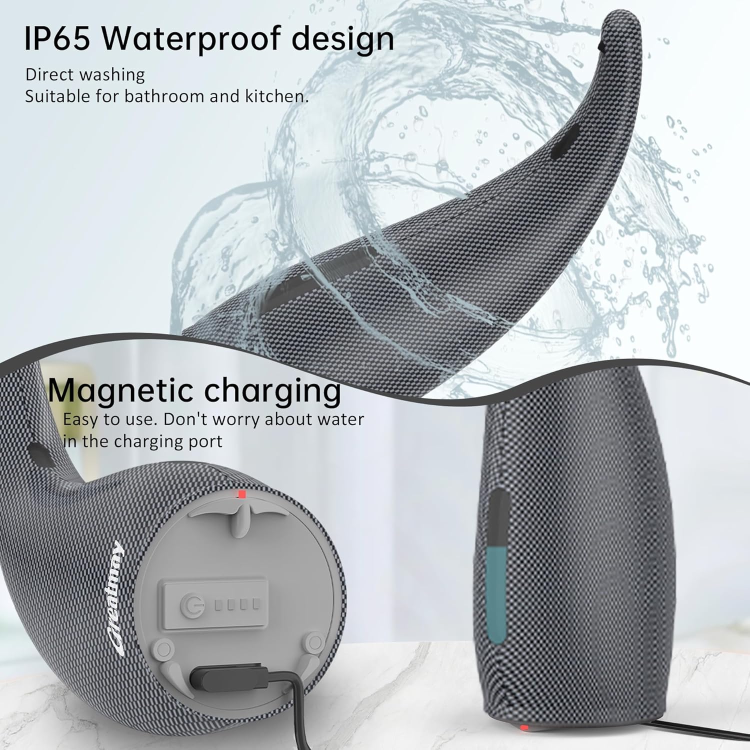 Adjustable Automatic Soap Dispenser Touchless, 4 Adjustable Levels Touchless Sensor Liquid Soap