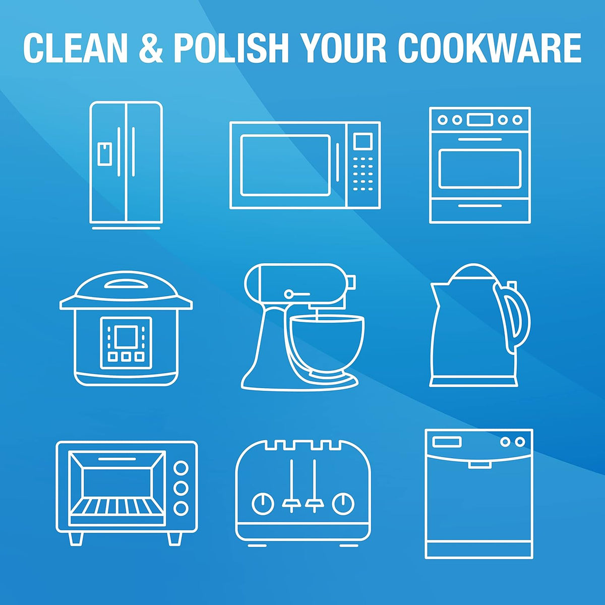 MiracleWipes for Microwaves and Cooktops, Easily Removes Food and Grime Buildup, Safe and