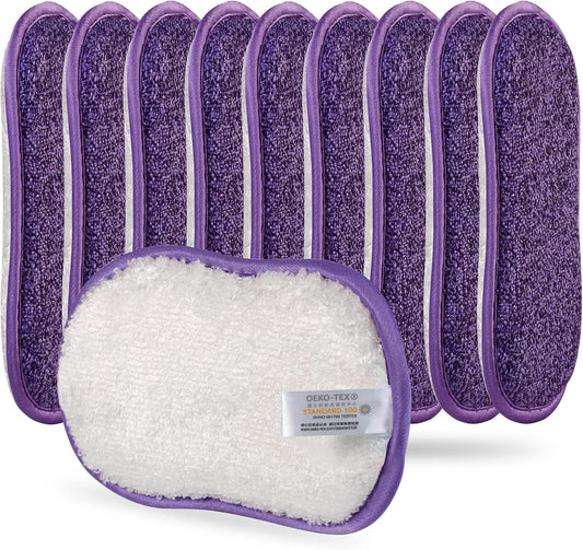 10 Pack Kitchen Dish Sponges Scrubber Non-Scratch Multi-Purpose Dishcloths, Sponge Along with Heavy