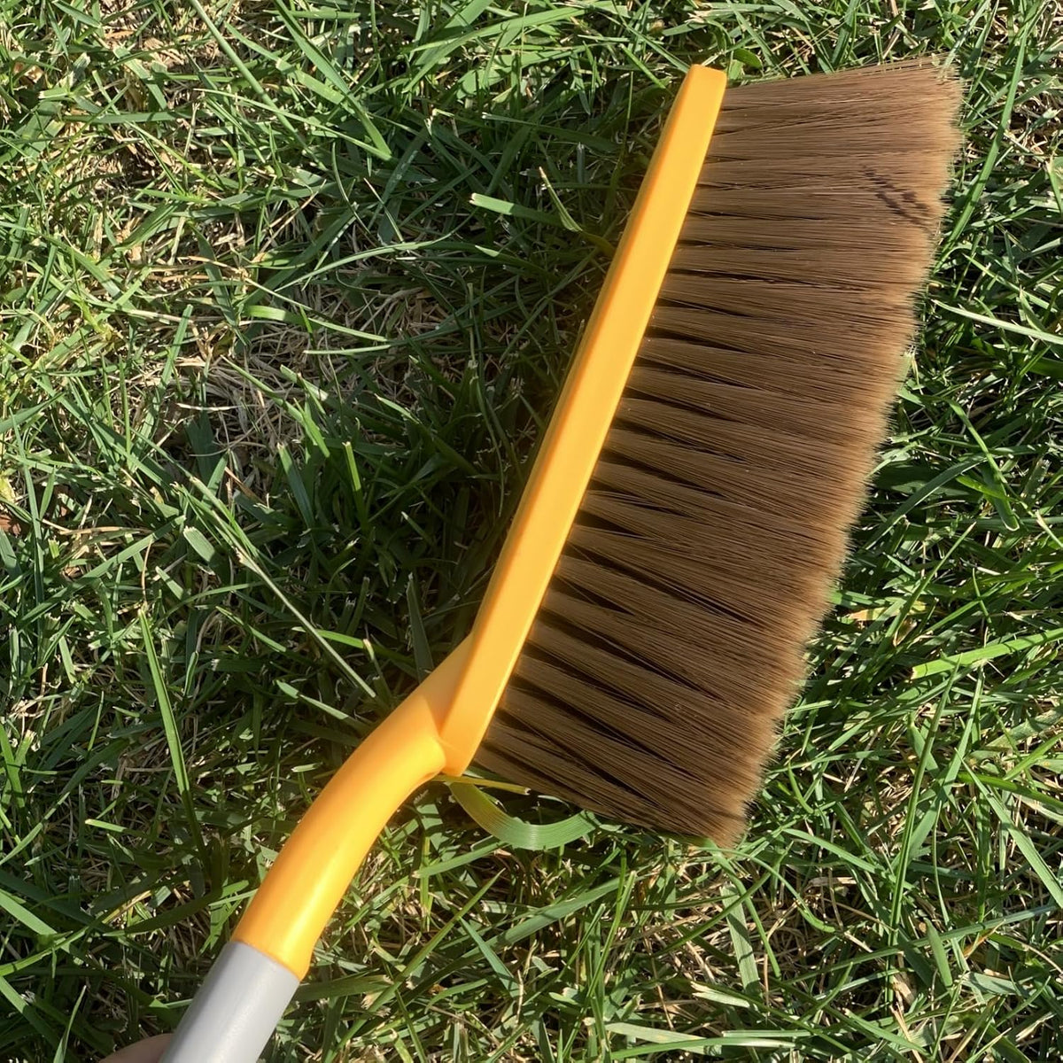 1 Pack 15" Hand Broom Brush,Soft Bristle Cleaning Brush,Counter Brush, Crumb Debris Sweeping