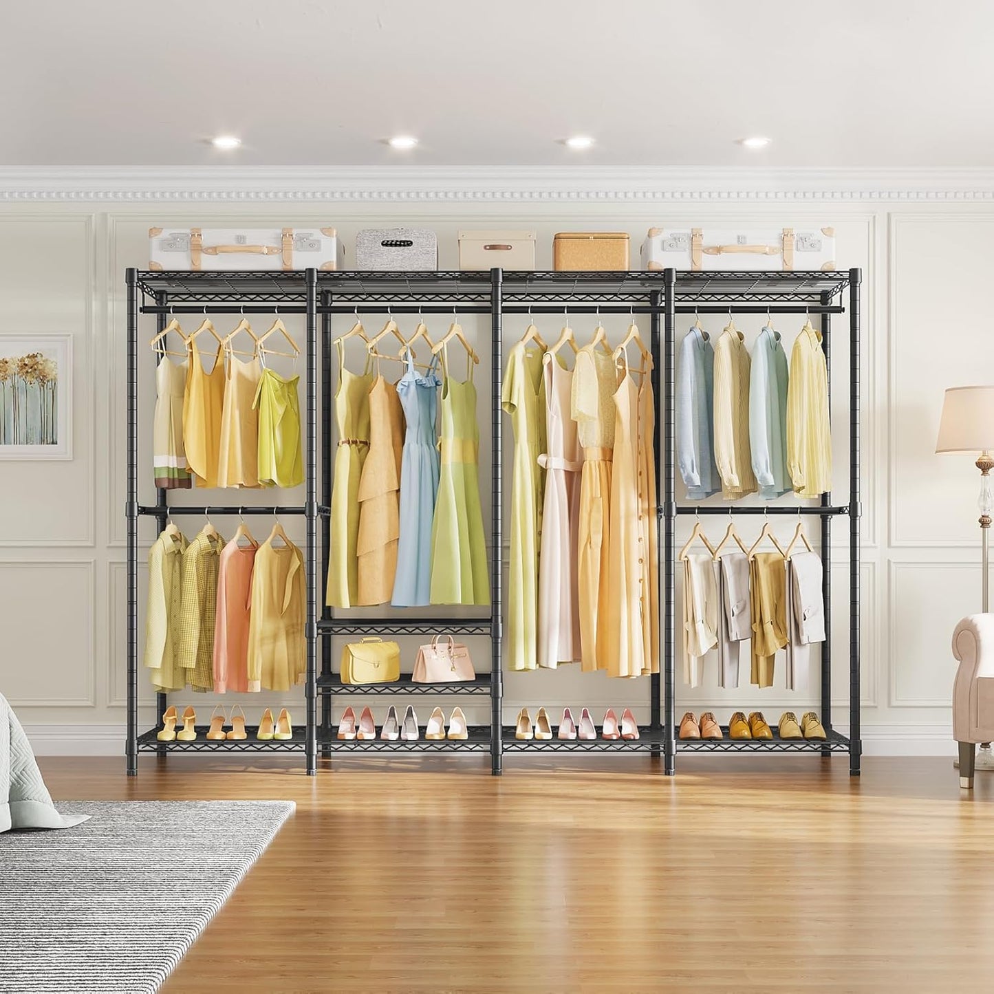 VIPEK V40 Plus Extra Large Clothes Rack Heavy Duty Clothing Rack for Hanging Clothes