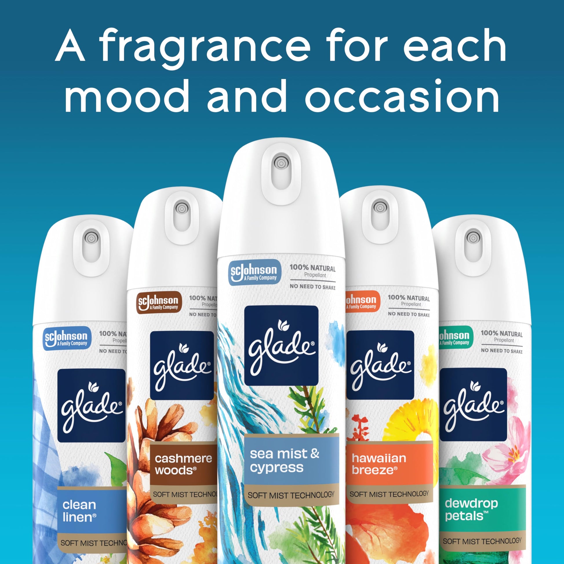 Glade Air Freshener Room Spray, Hawaiian Breeze Scent, 7.3 Oz, 6 Count – view 8