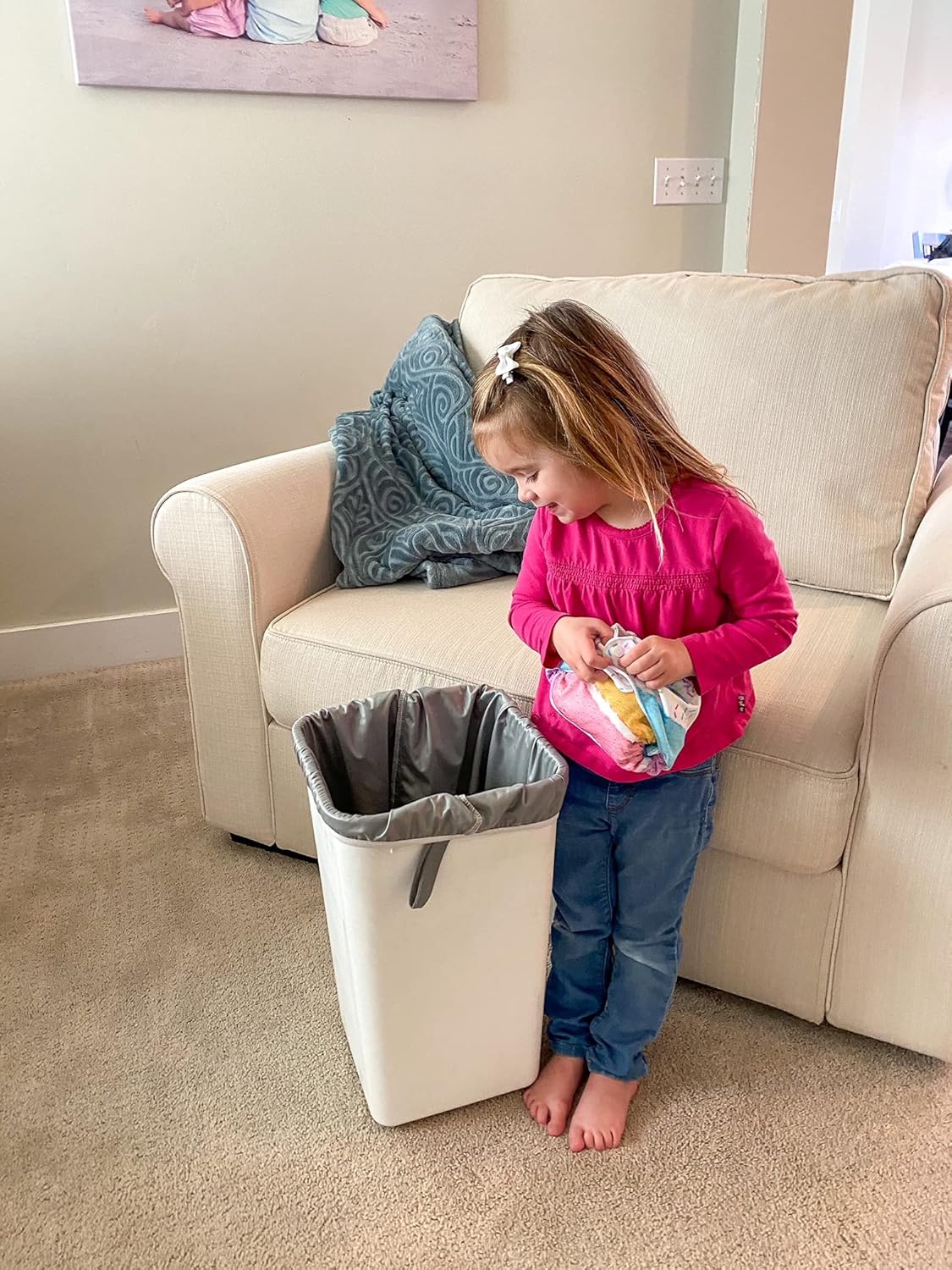 ALVABABY Reusable Diaper Pail Liner for Cloth Diaper,Rubbish Bag,Laundry,Kitchen Garbage Cans
