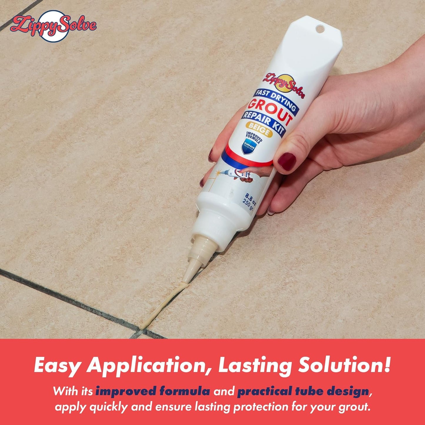 Tile Grout, Repair Kit, Restore & Renew Tile Joints Line, Fast Drying Tile Grout Paint Squeeze Tube