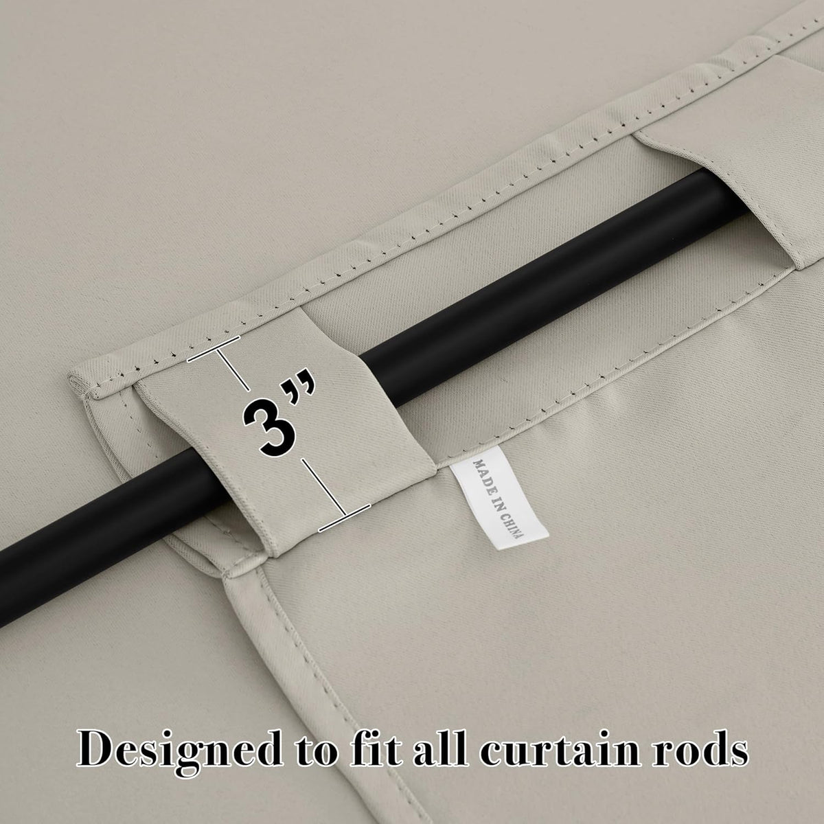 RYB HOME Blackout Curtains for Kitchen, Privacy Thermal Insulating Small Winow Curtain Shades for