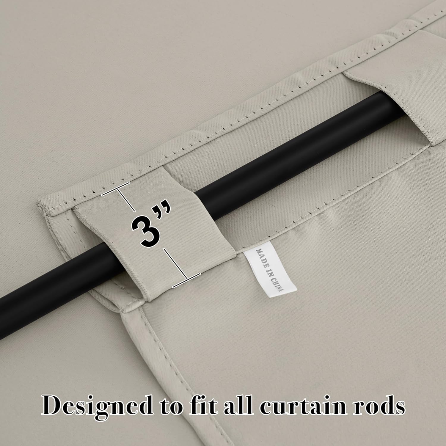 RYB HOME Blackout Curtains for Kitchen, Privacy Thermal Insulating Small Winow Curtain Shades for
