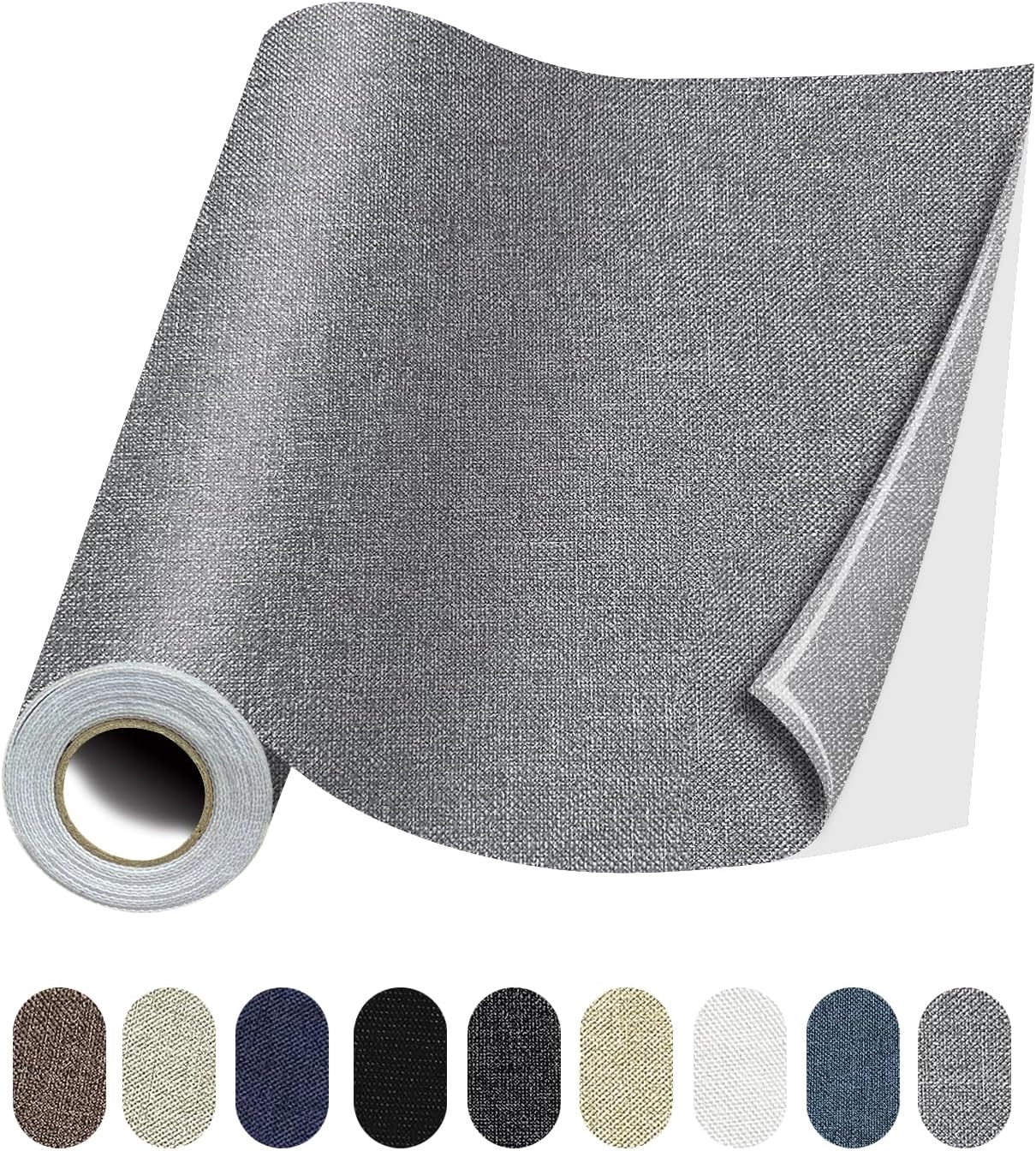 Fabric Repair Patches, 17X79 Inch Linen Repair Tape Self-Adhesive Fabric Patches Durable, DIY Large