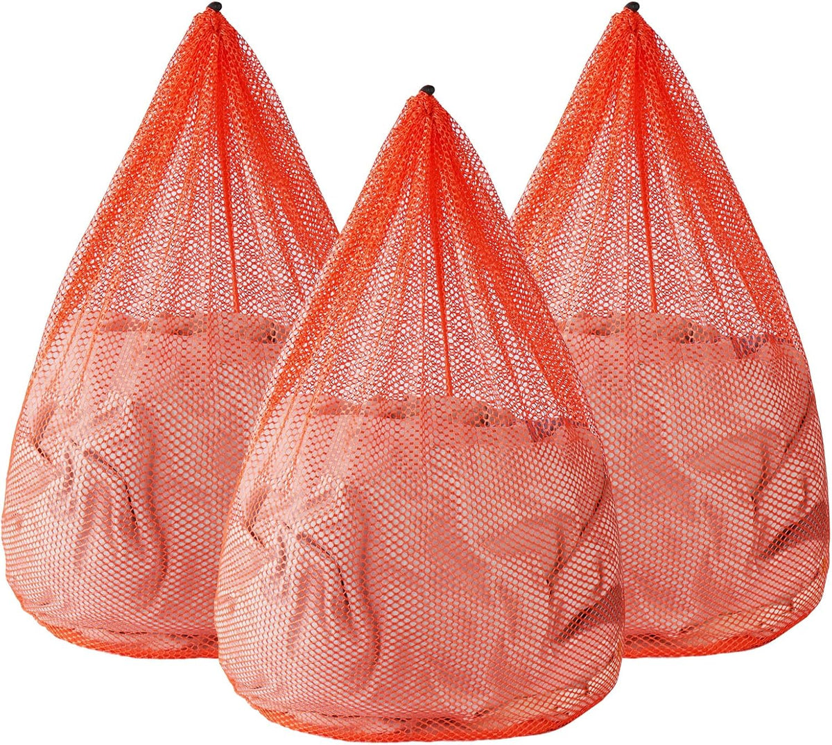 3Pcs Mesh Laundry Bags Washing Machine Mesh Wash Bags Jumbo for Delicates Clothes,Bed Linen,Toys