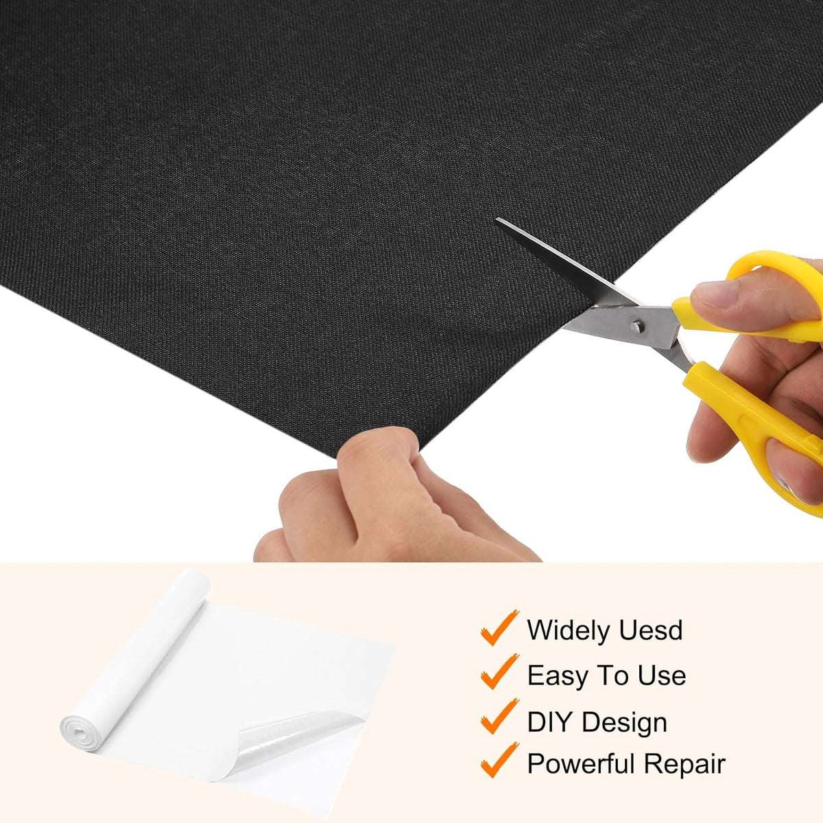 Repair Patches Repair Tape Self-Adhesive DIY Repair Patch Linen Gear Patch for Sofa, Furniture