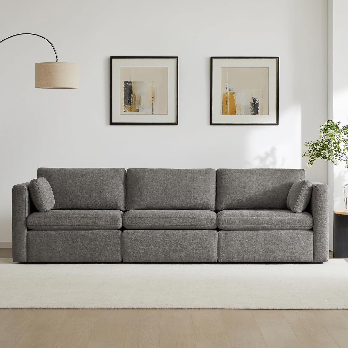 CHITA Oversized Modular Sectional Convertible Fabric Sofa Set, FSC CertifiedExtra Large Sectional