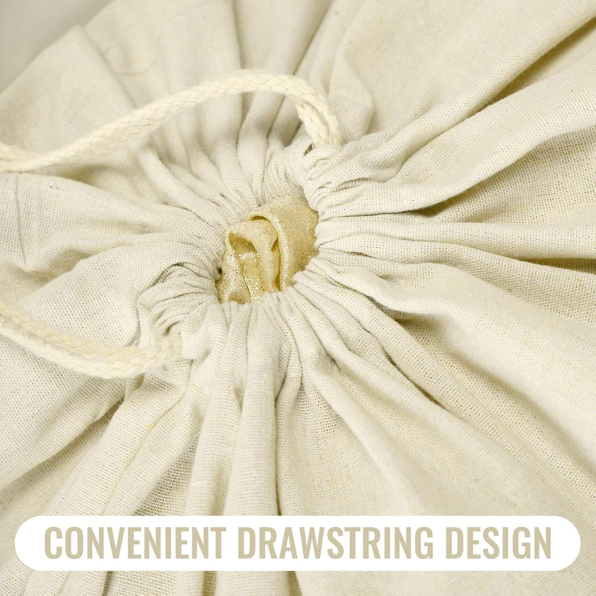 12 Pieces 28" x 36" Canvas Laundry Bags Bulk Large Cotton Laundry with Drawstring Heavy Duty Hamper