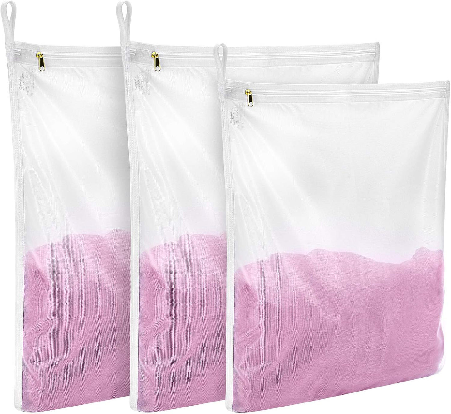 Gogooda Delicates Laundry Bags, Fine Mesh Wash Bag for Lingerie, Underwear, Bra, Silk, Socks with