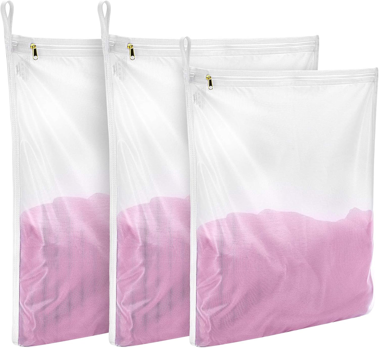 Gogooda Delicates Laundry Bags, Fine Mesh Wash Bag for Lingerie, Underwear, Bra, Silk, Socks with