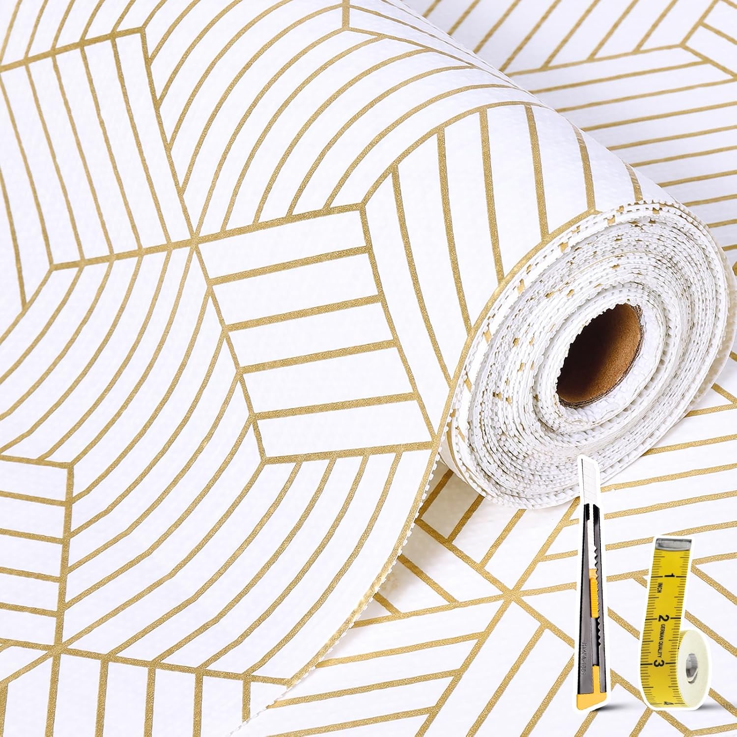 Shelf Liners for Kitchen Cabinets Non Adhesive Shelf Liner Paper Non-Slip Thickened Drawer Liner