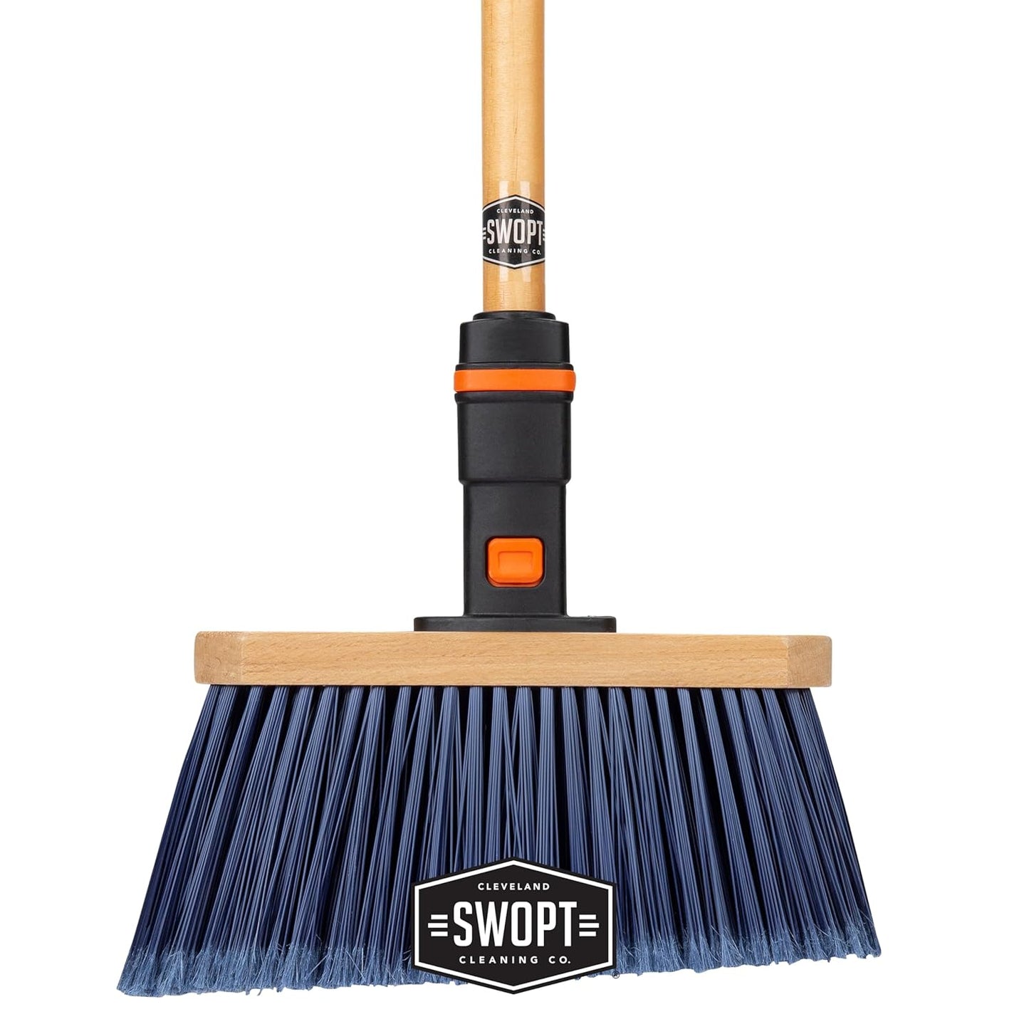 SWOPT 7-Piece Ultimate Indoor Kit — Includes 48” and 60” Wooden Handles, Dust Mop, Cotton Mop
