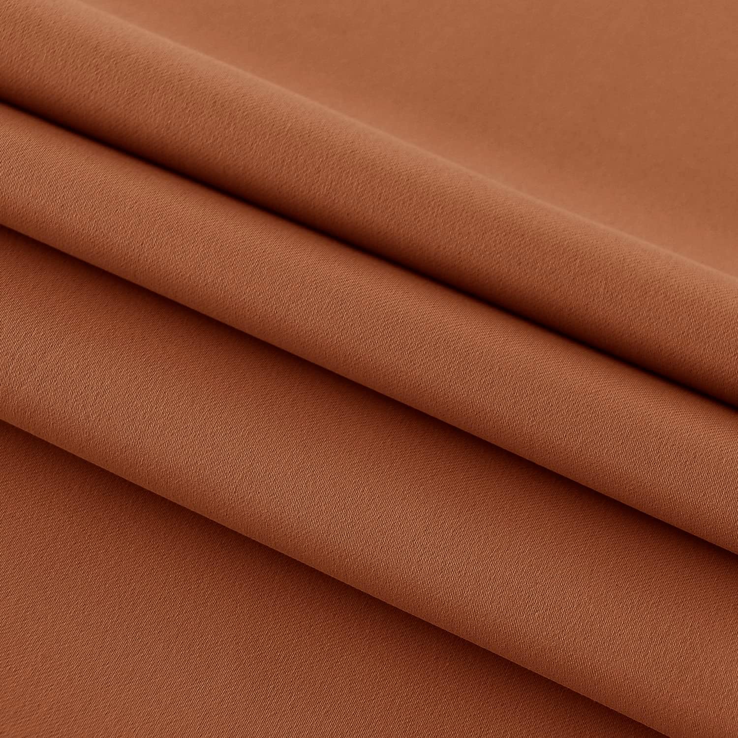 DWCN French Door Curtains – Rod Pocket Thermal Blackout Curtain for Doors with Glass Window