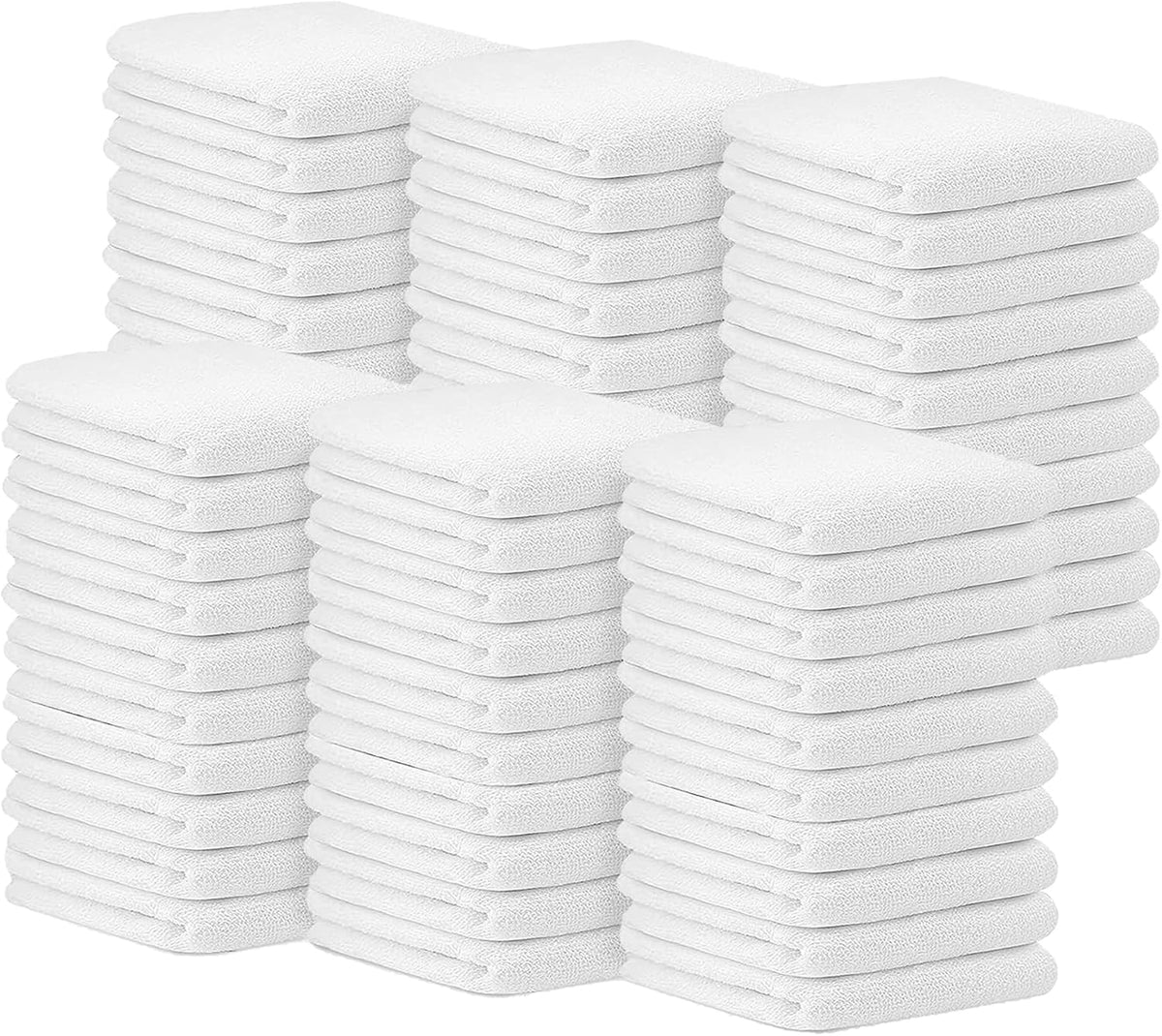 Avalon Towels Terry Bar Mop Towels (Value Pack of 60) Size 14"x17" – Absorbent and Durable