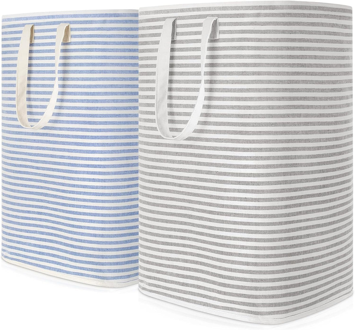 Lifewit 2 Pack Laundry Hamper Large Collapsible Laundry Basket, Freestanding Waterproof Cloth