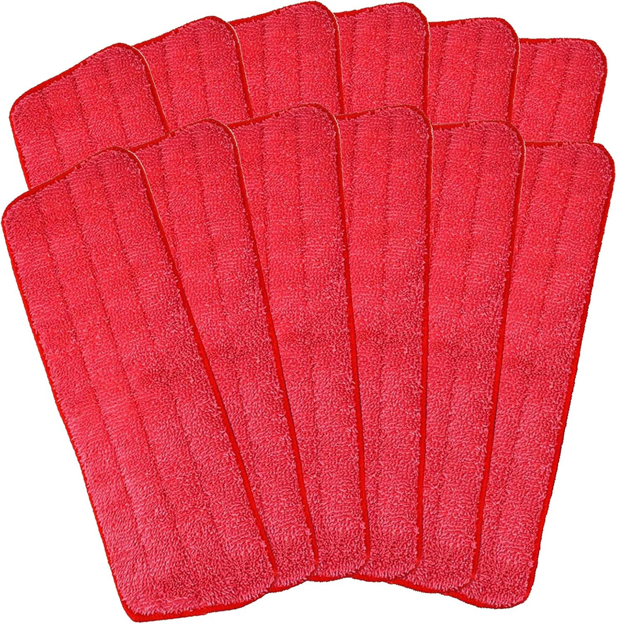 Microfiber Mop Pads, 18x 6 Inch Reusable and Washable Spray Mop Pads, Wet and Dry Household Mop Pad