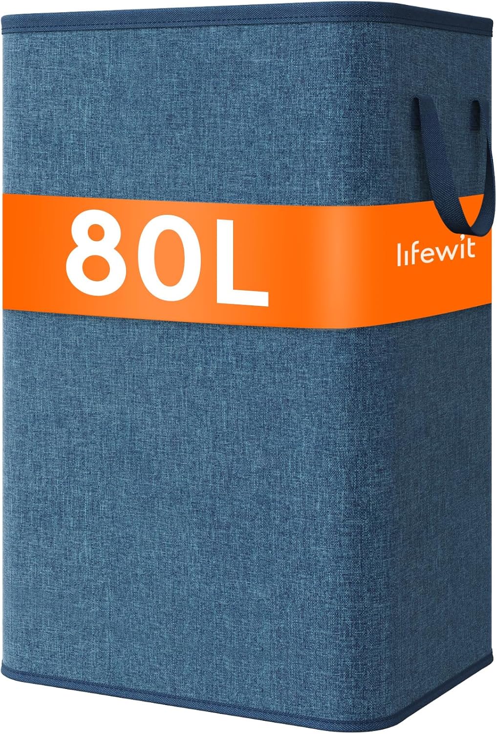 Lifewit 80L Large Tall Laundry Hamper, Collapsible Laundry Basket with Handles, Foldable Clothes