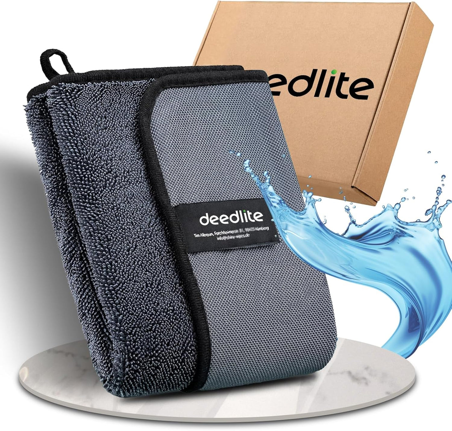 Shiny Bath Wipes Shower Cleaning Cloths, Premium Car Drying Towel | Ultra Absorbent Twisted-Loop
