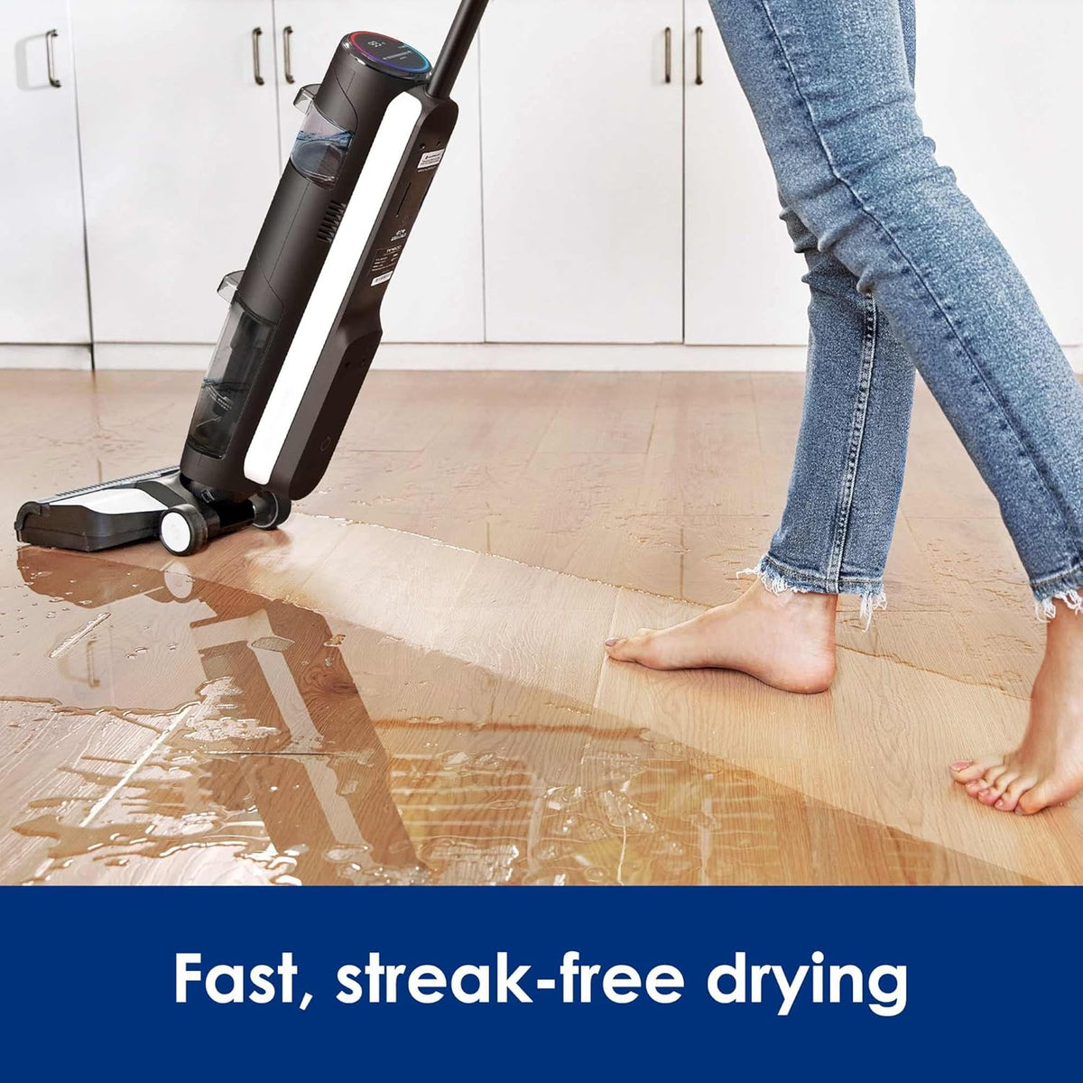 Tineco Floor ONE S3 Breeze Cordless Hardwood Floors Cleaner, Lightweight Wet Dry Vacuum Cleaners