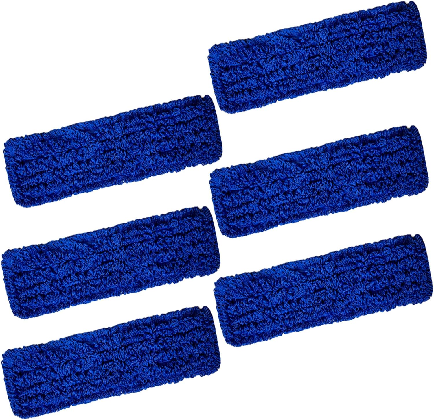 Kleen Handler 24 inch Microfiber Dust Mop | Medium Washable Commercial Mop Head Replacement, Pack