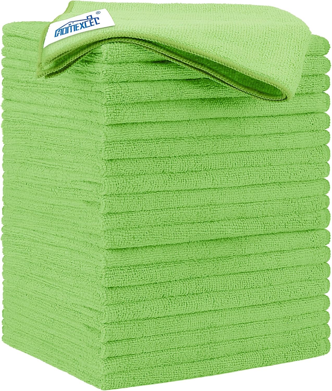 HOMEXCEL Microfiber Cleaning Cloth 20 Pack 11.5 x 11.5 Inch Microfiber Towels for Cars Ultra