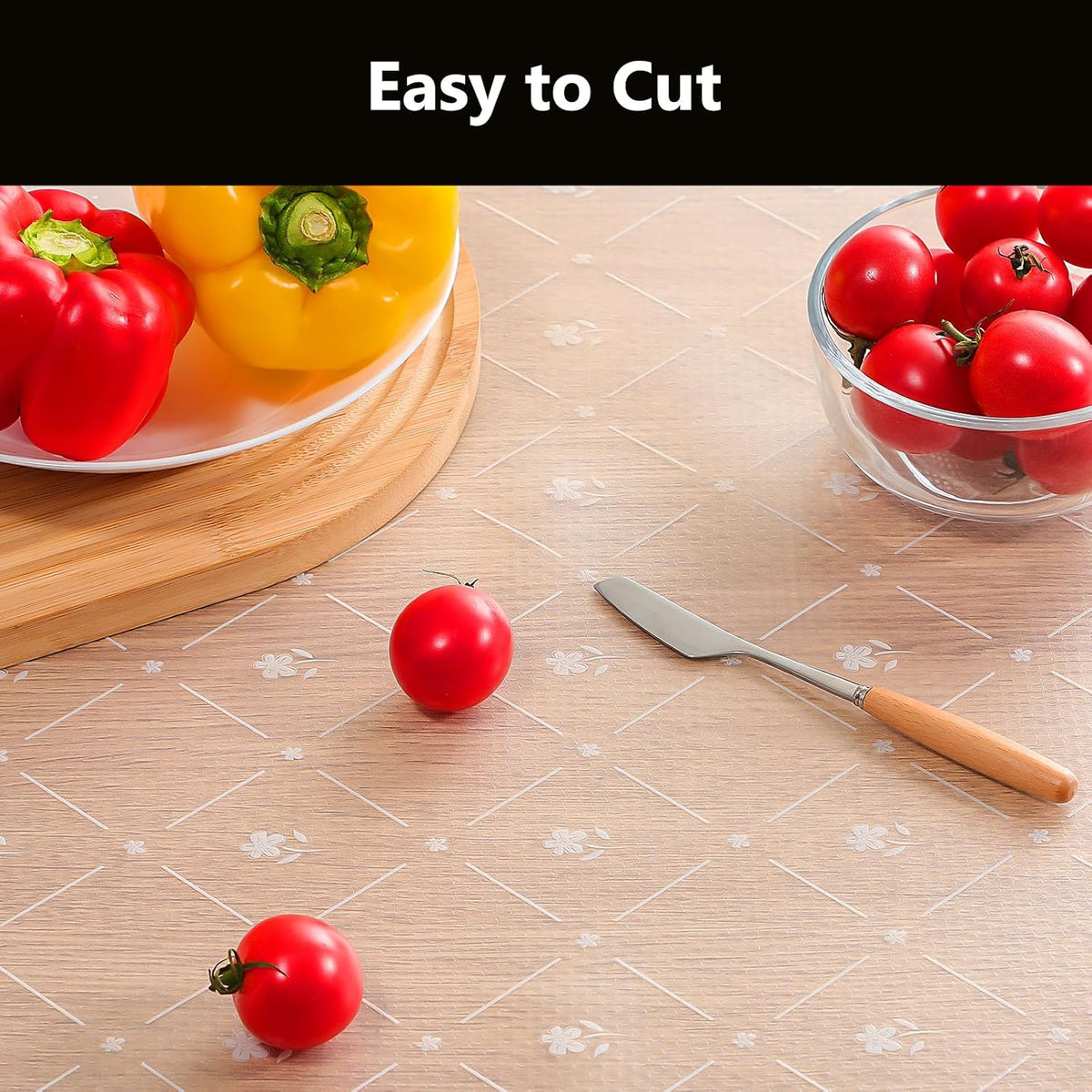 INNOLITES Shelf Liners for Kitchen Cabinets, Non Adhesive Drawer Cabinet Liner, Waterproof
