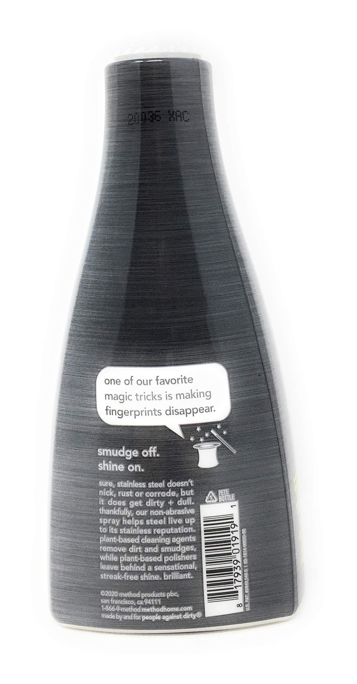method Stainless Steel Cleaner + Polish, Apple Orchard, 14 fl oz